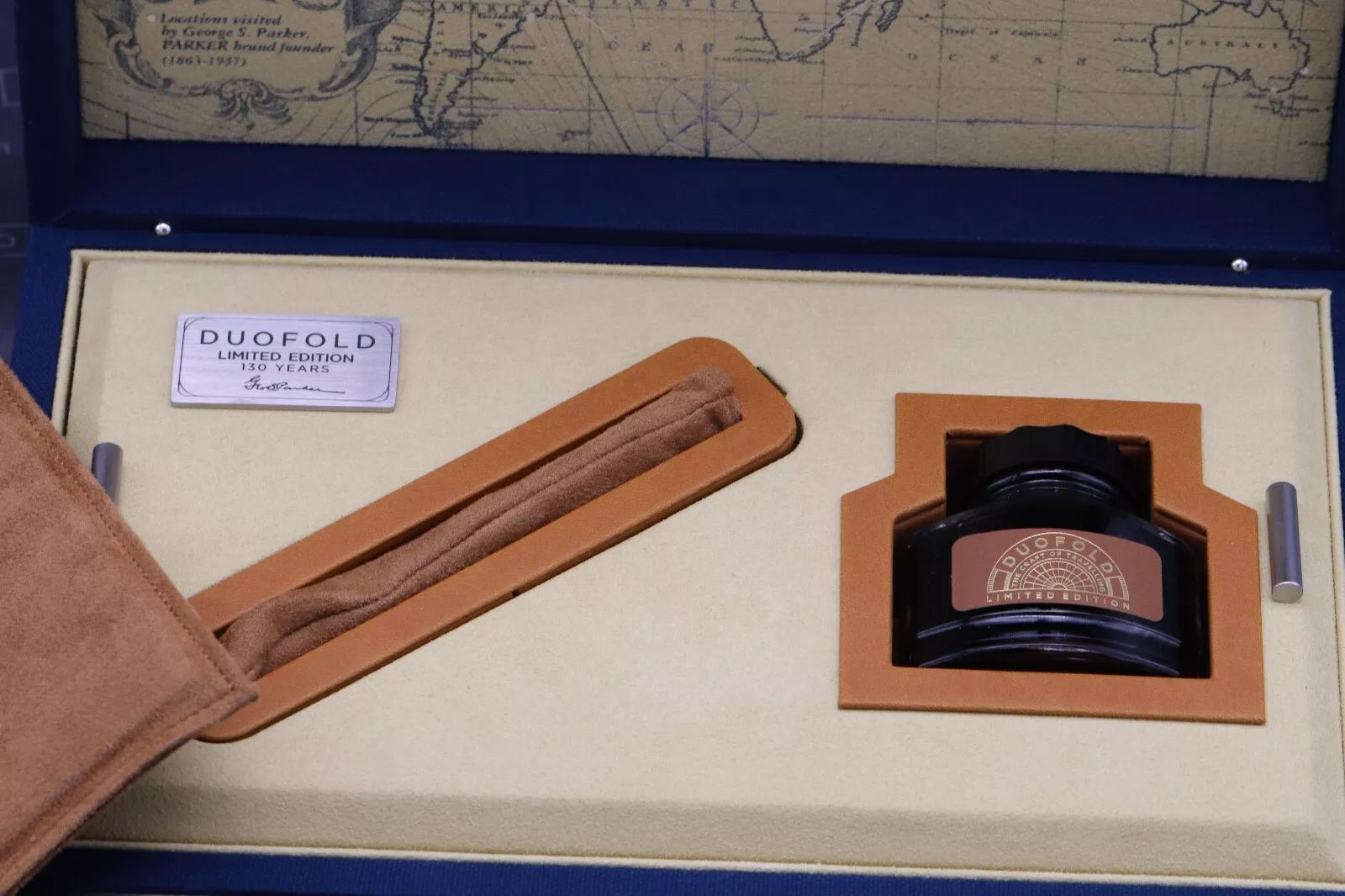 Parker Duofold 130th Craft of Travelling Limited Edition Fountain Pen image 11