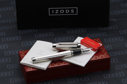 Cartier Pasha Platinum-Plated Fountain Pen - NEVER INKED image 0
