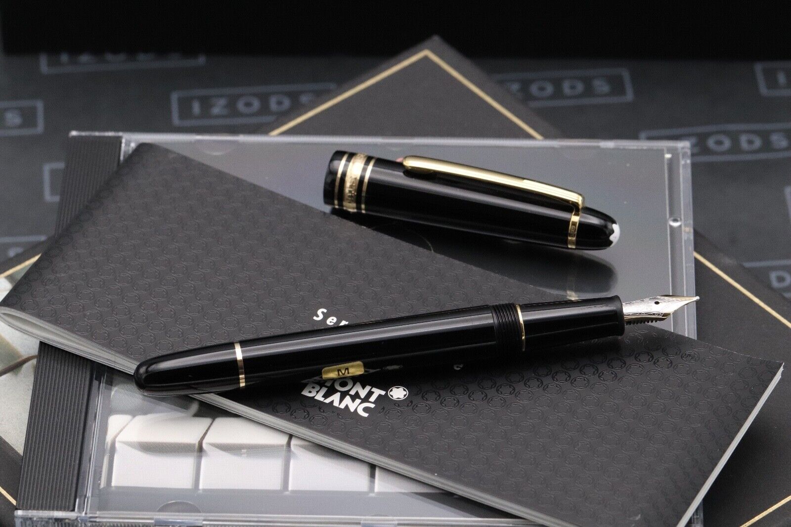 Montblanc Meisterstuck Chopin Classique Gold Coated Fountain Pen - NEVER INKED image 1