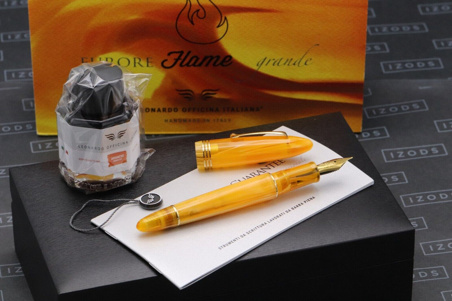 Leonardo Furore Grande Flame Limited Edition 43 Fountain Pen - UNUSED image 0