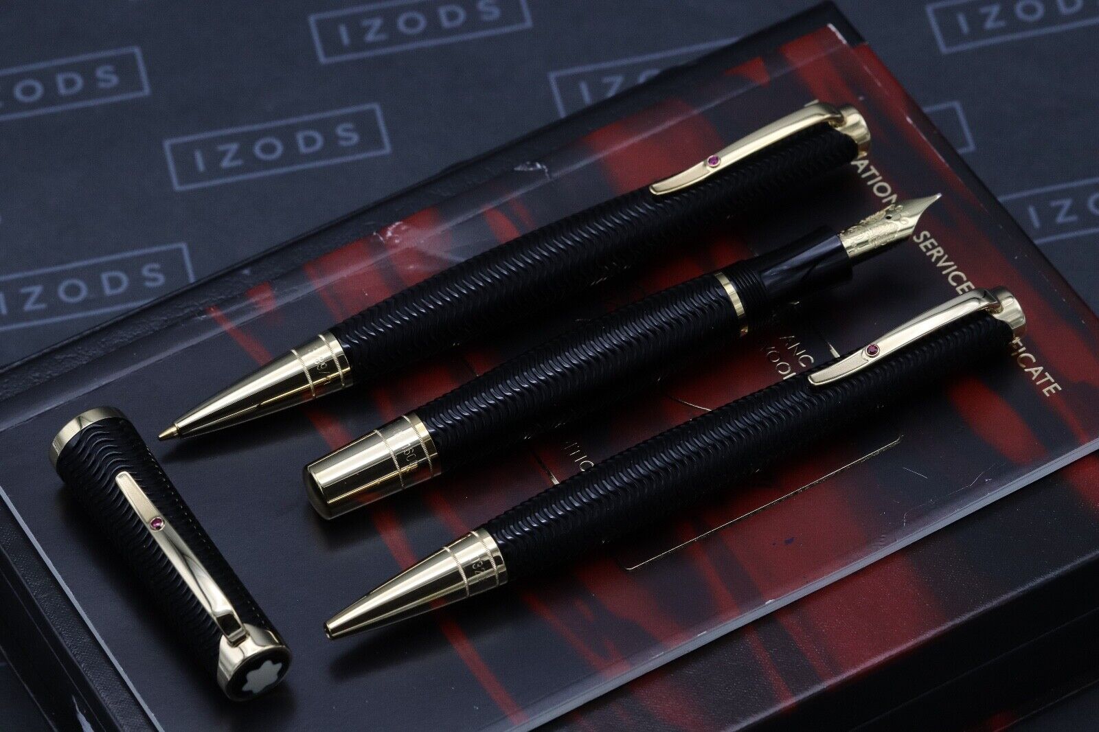 Montblanc Writers Edition Virginia Woolf FP, BP, MP Set image 1
