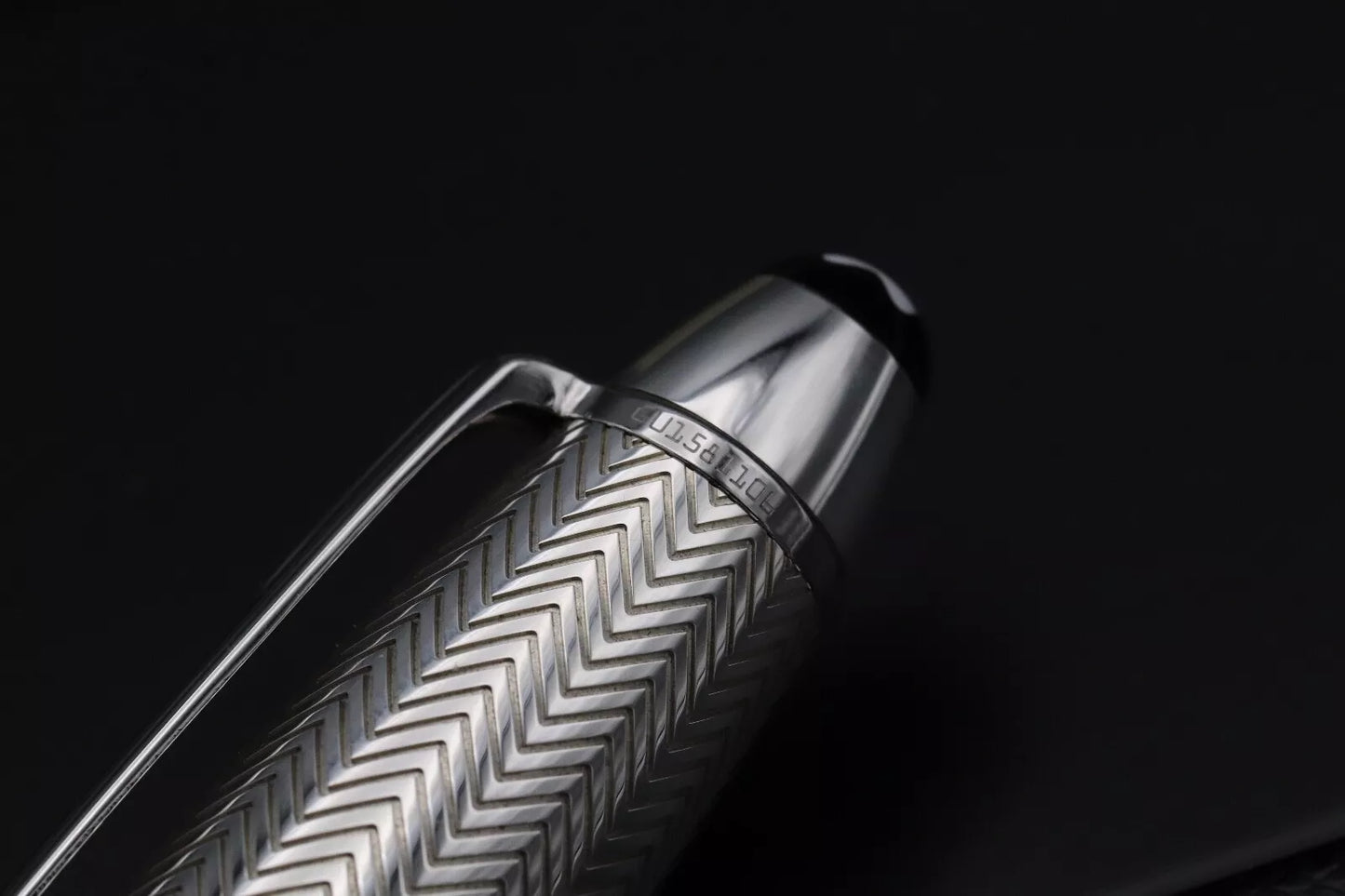 Montblanc Meisterstuck LeGrand Silver Barley Doue Fountain Pen - Serviced by MB image 6