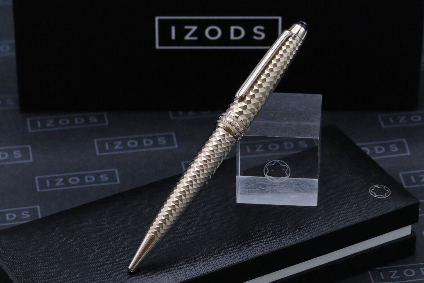 Montblanc Meisterstuck Midsize Geometric Dimension Ballpoint Pen image 1