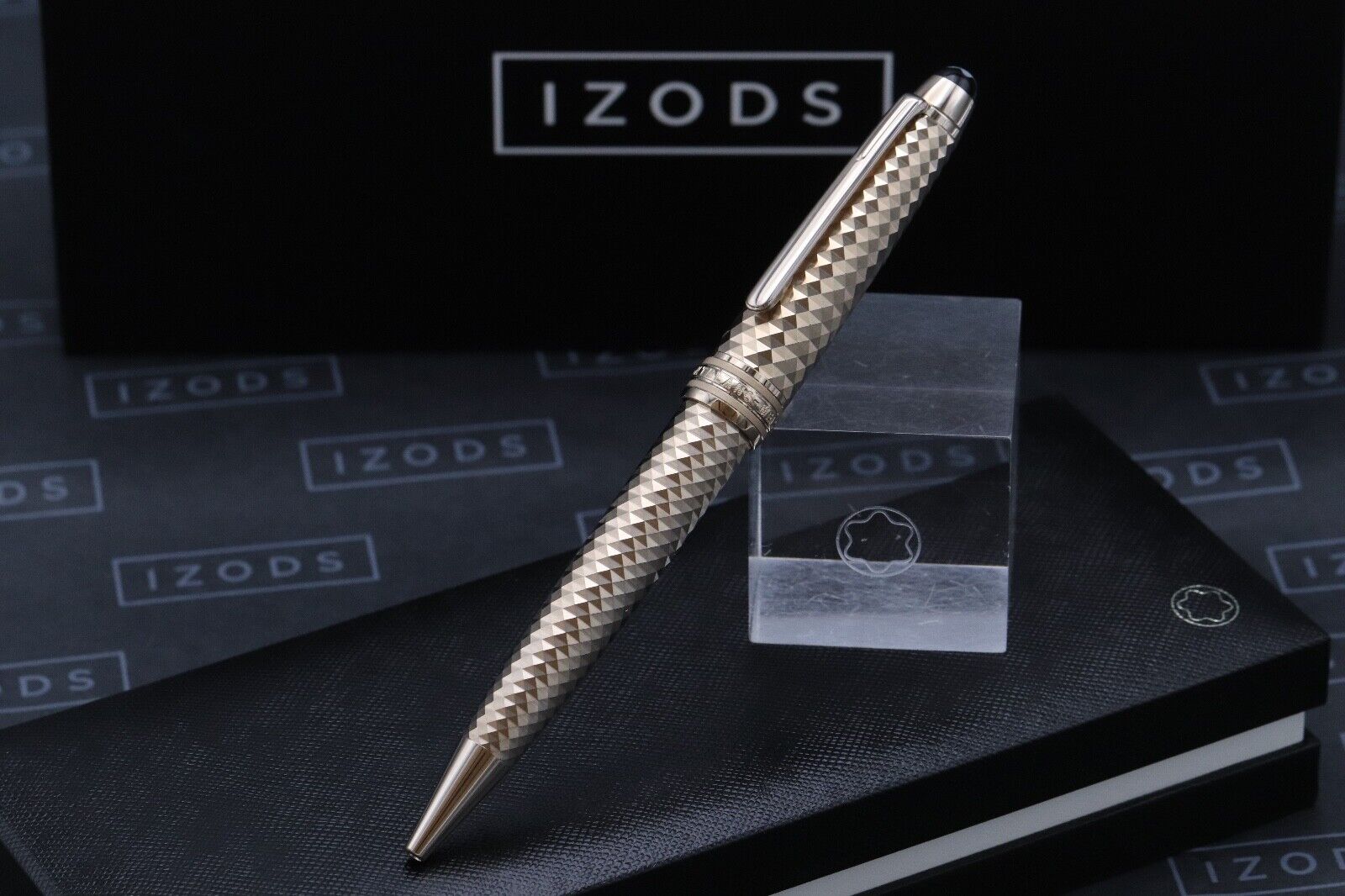 Montblanc Meisterstuck Midsize Geometric Dimension Ballpoint Pen image 1