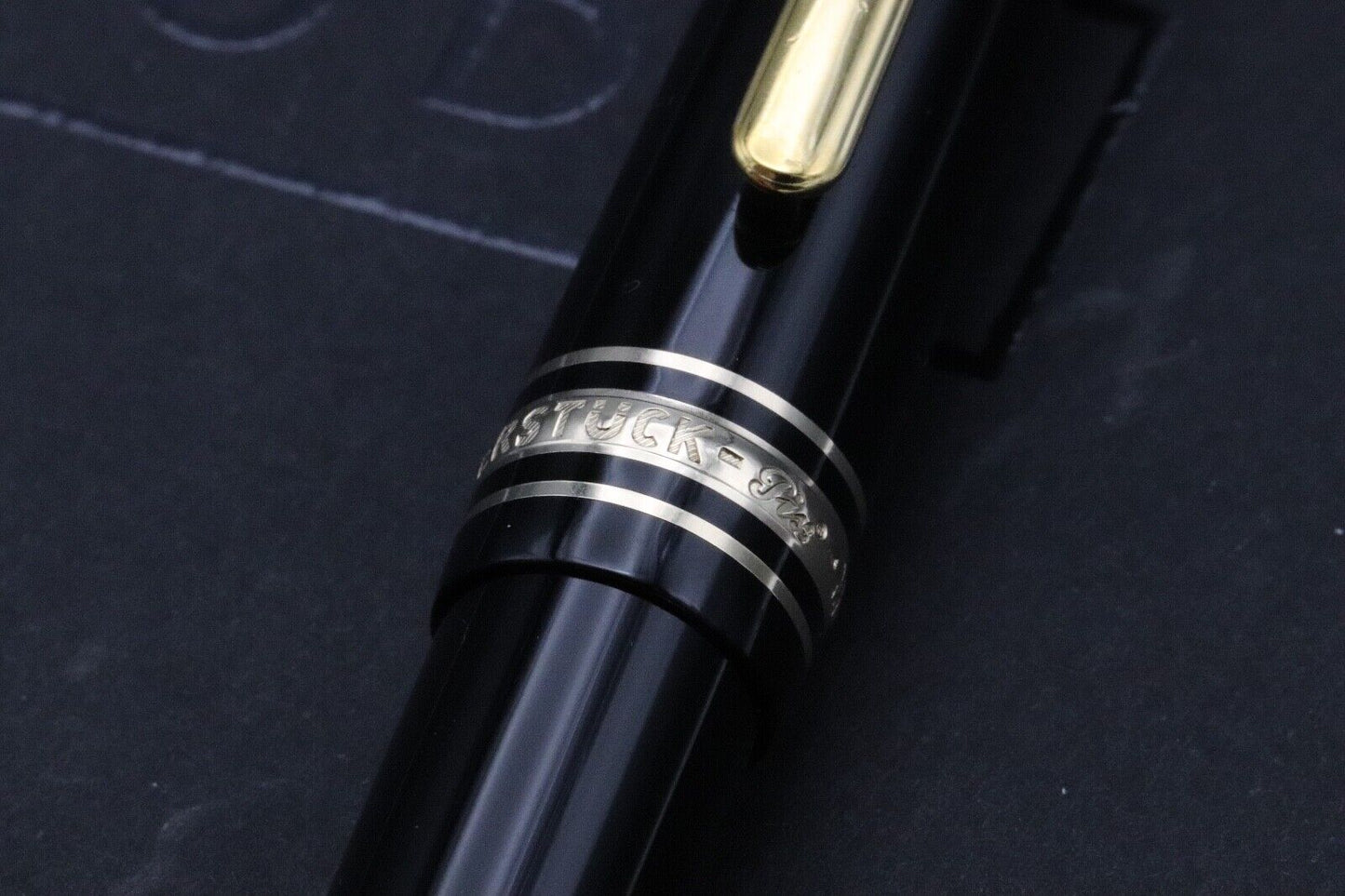 Montblanc Meisterstuck 145 Classique Gold Coated Fountain Pen image 3