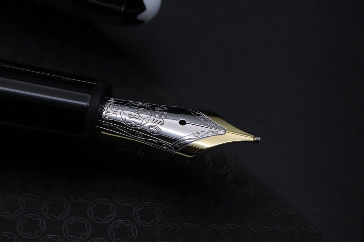 Montblanc Meisterstuck 146 LeGrand Steel Fountain Pen image 2