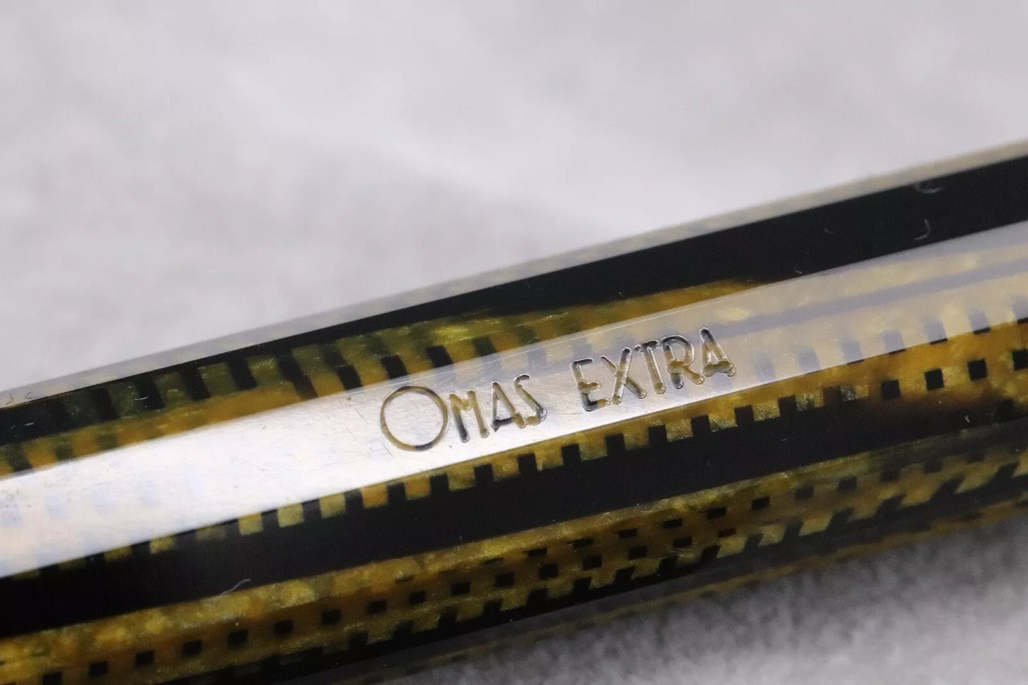 Omas Paragon Burkina Celluloid Fountain Pen image 7
