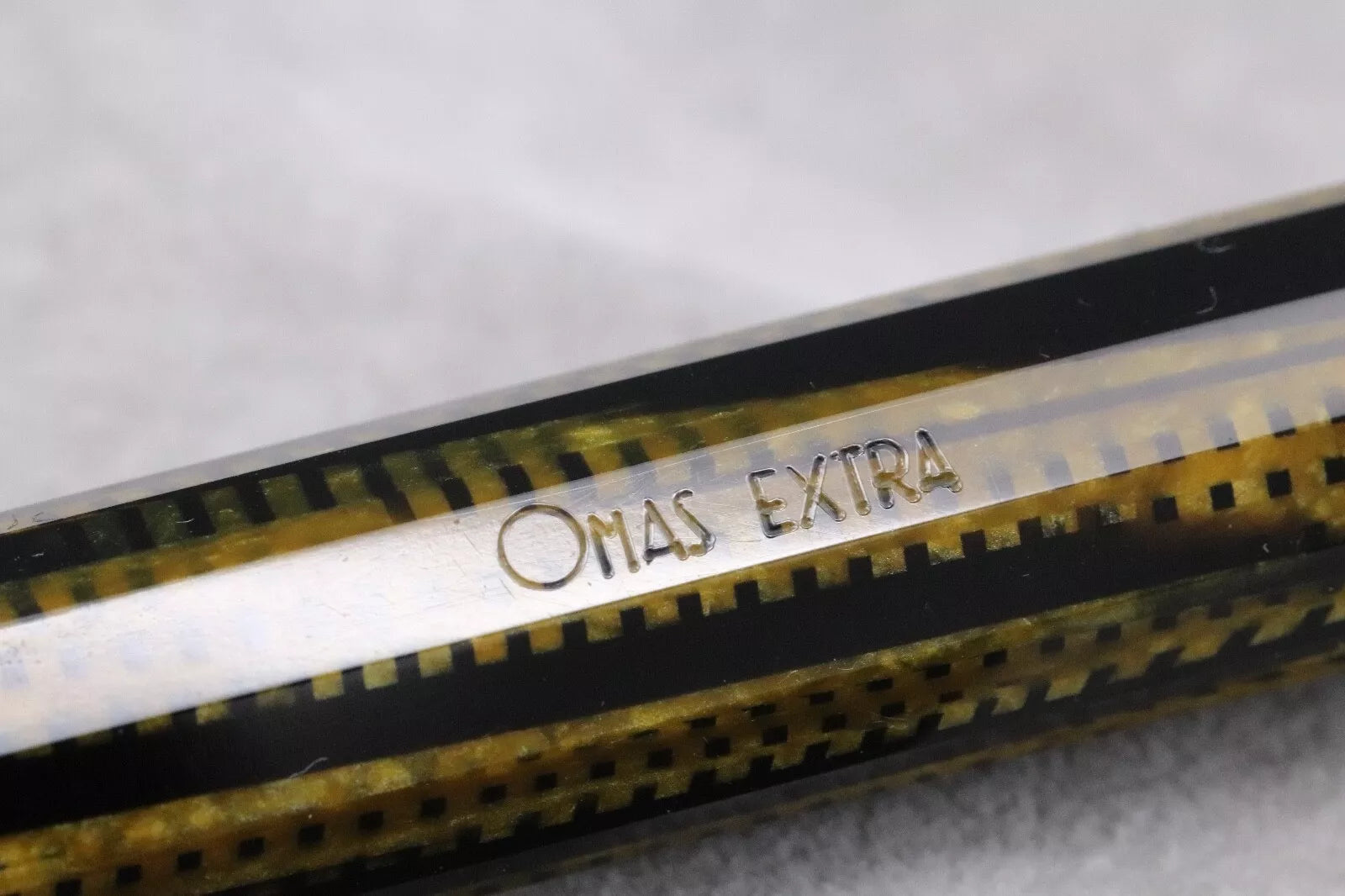 Omas Paragon Burkina Celluloid Fountain Pen image 7