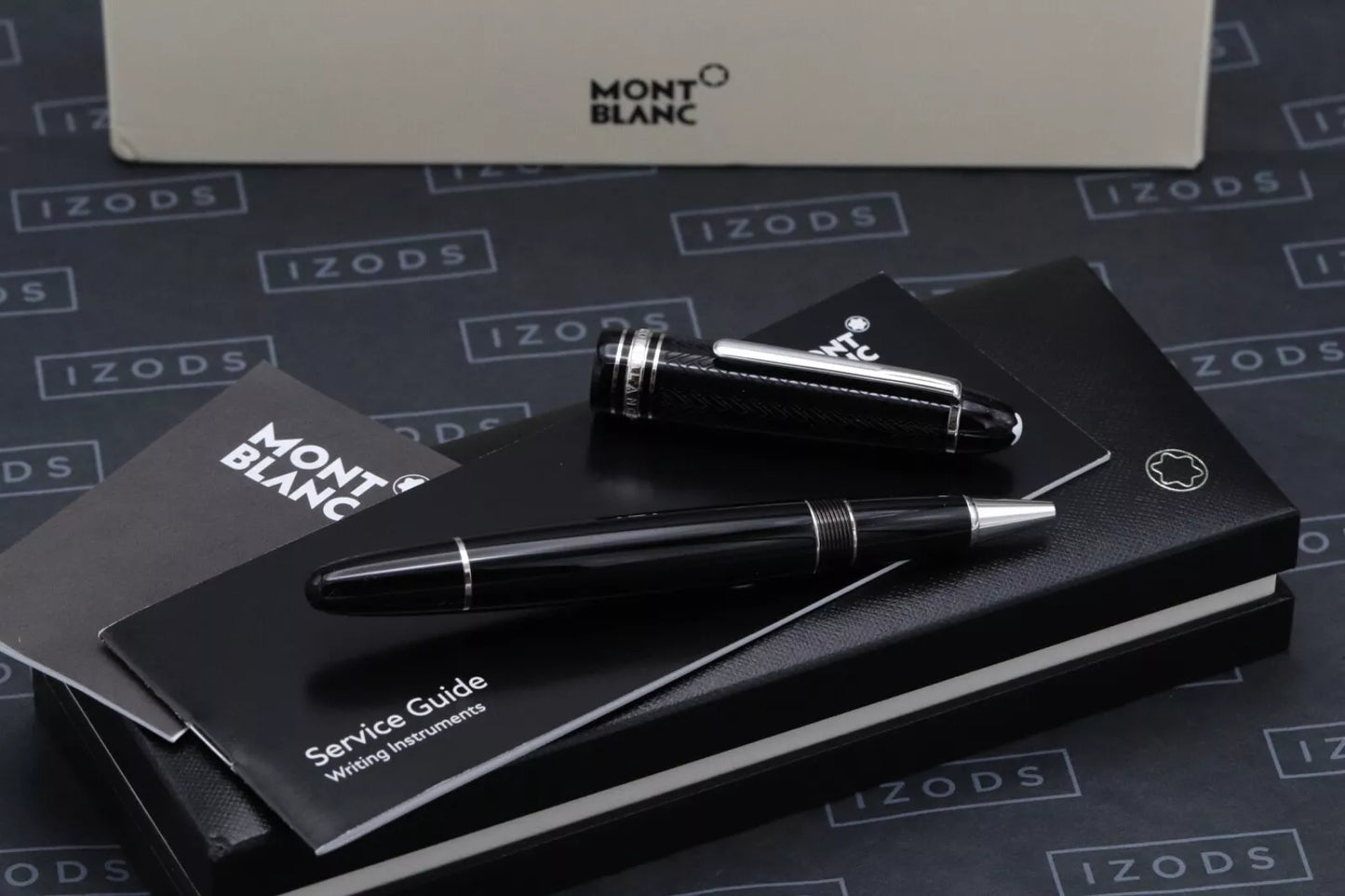 Montblanc Meisterstuck BMW 162 LeGrand Platinum Coated Rollerball Pen - UNUSED image 6