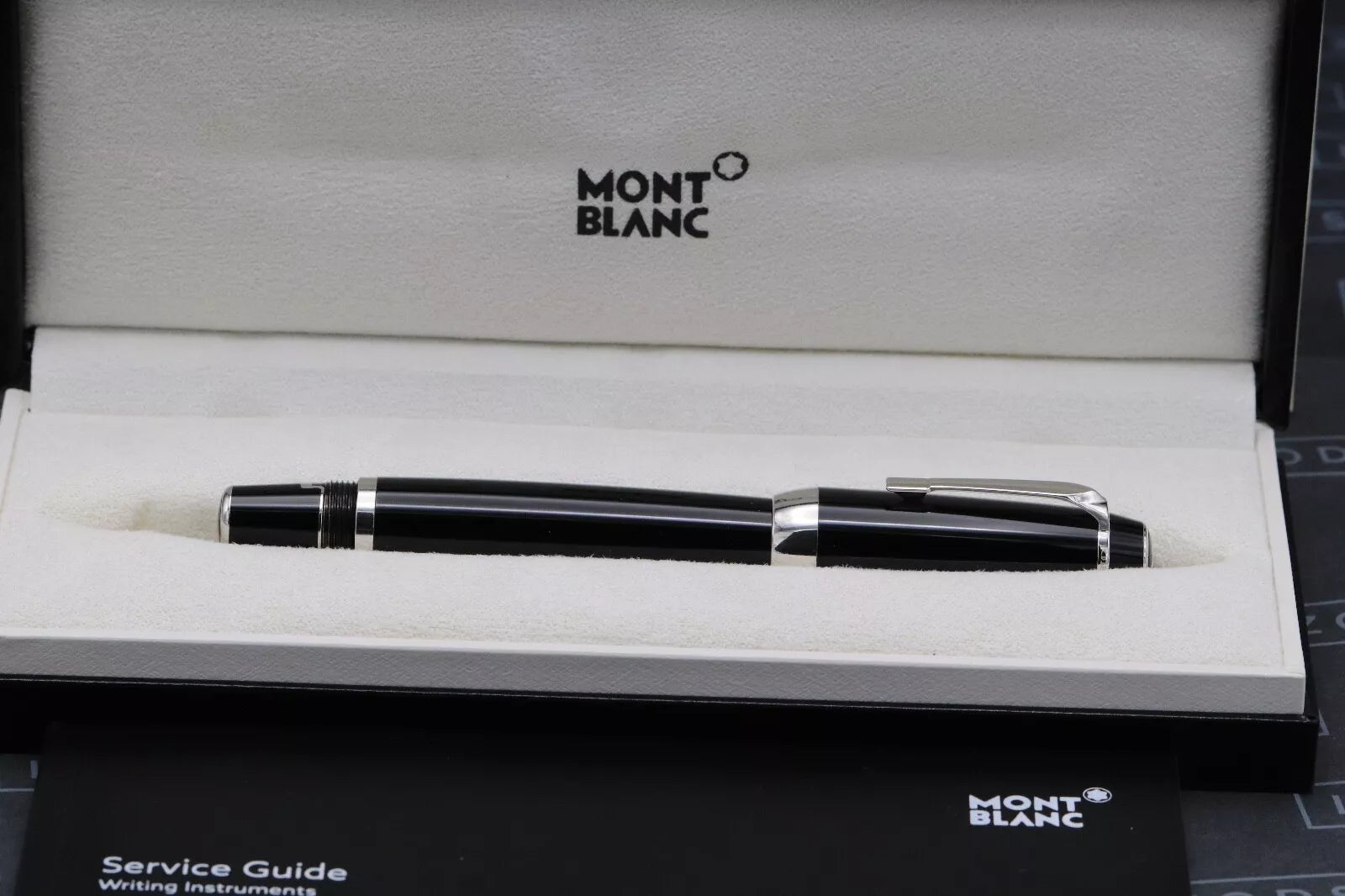 Montblanc Boheme XL Platinum Line No Stone Fountain Pen – IZODS