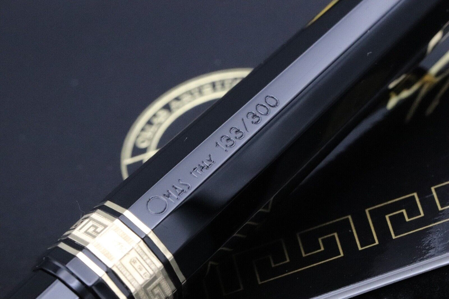 Omas Paragon 'The Golden Seal' Limited Edition Fountain Pen - UNUSED image 5