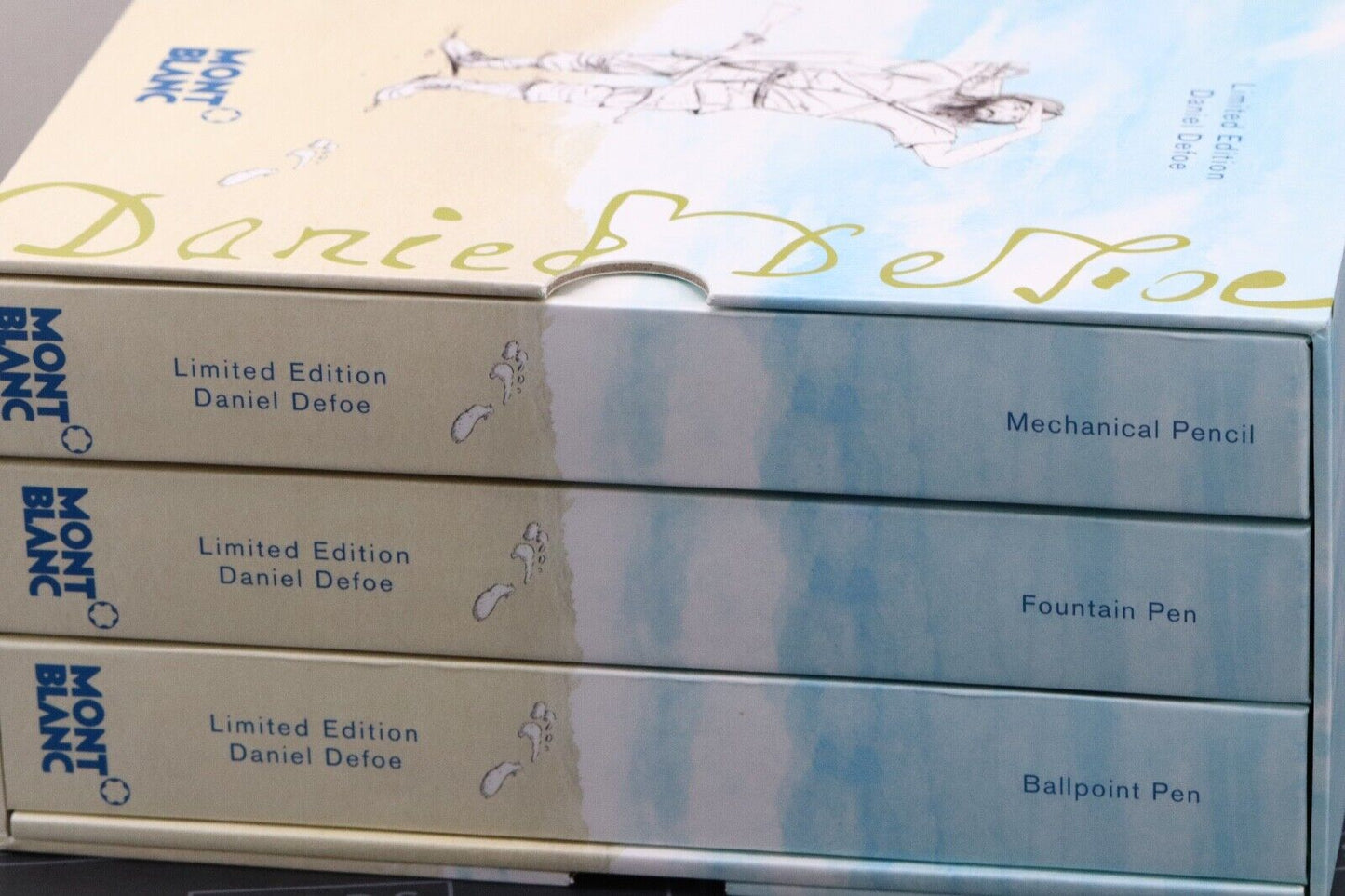 Montblanc Writers Edition Daniel Defoe Set - UNUSED - EF NIB - NUMBER 0006 image 8