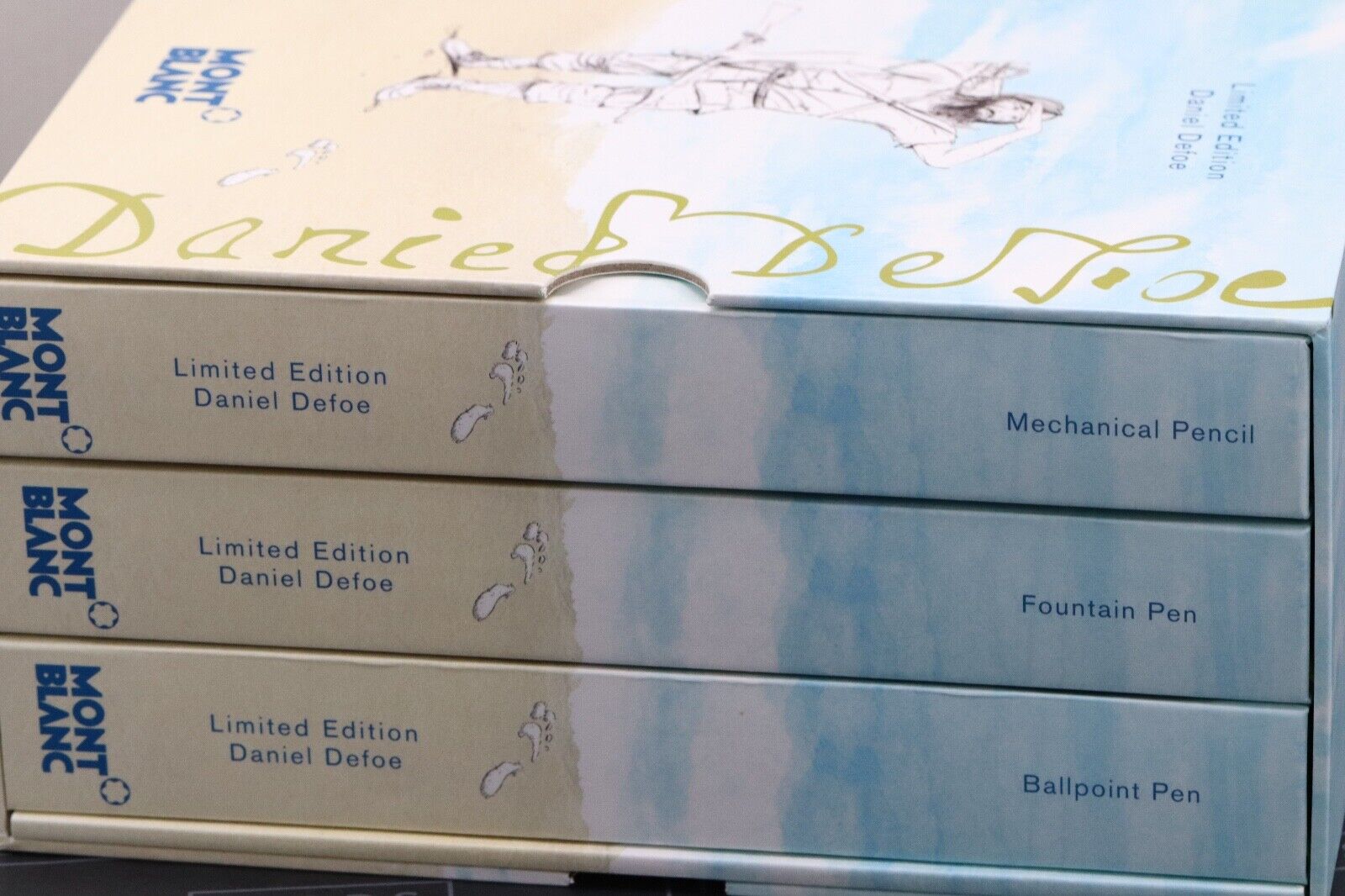 Montblanc Writers Edition Daniel Defoe Set - UNUSED - EF NIB - NUMBER 0006 image 8