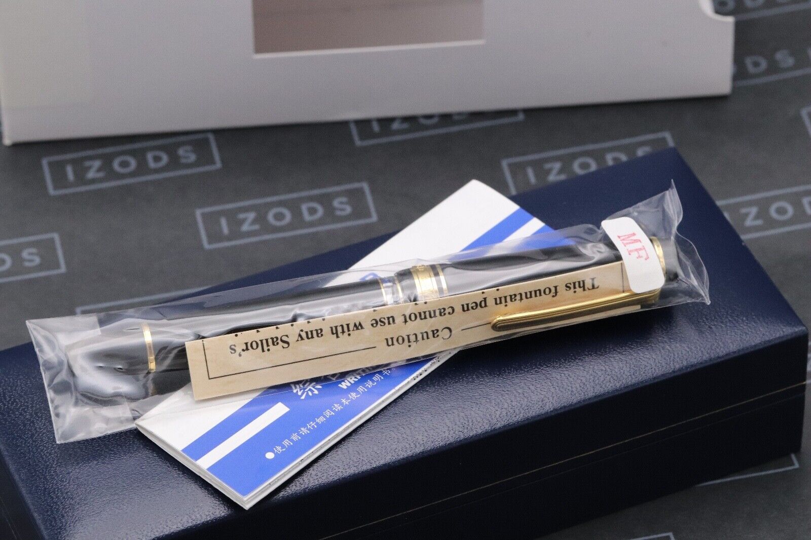 Sailor Pro Gear Realo GT Black Fountain Pen - SEALED - Medium Fine (MF) Nib image 1