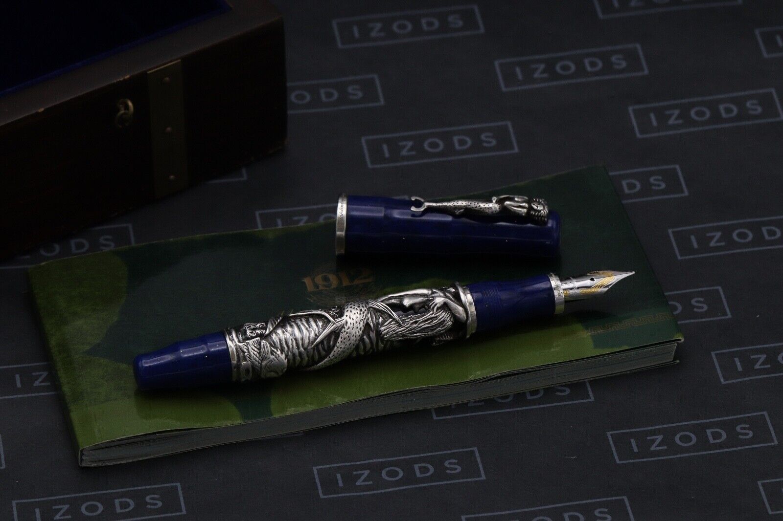 Montegrappa La Sirena Silver Limited Edition Fountain Pen image 1
