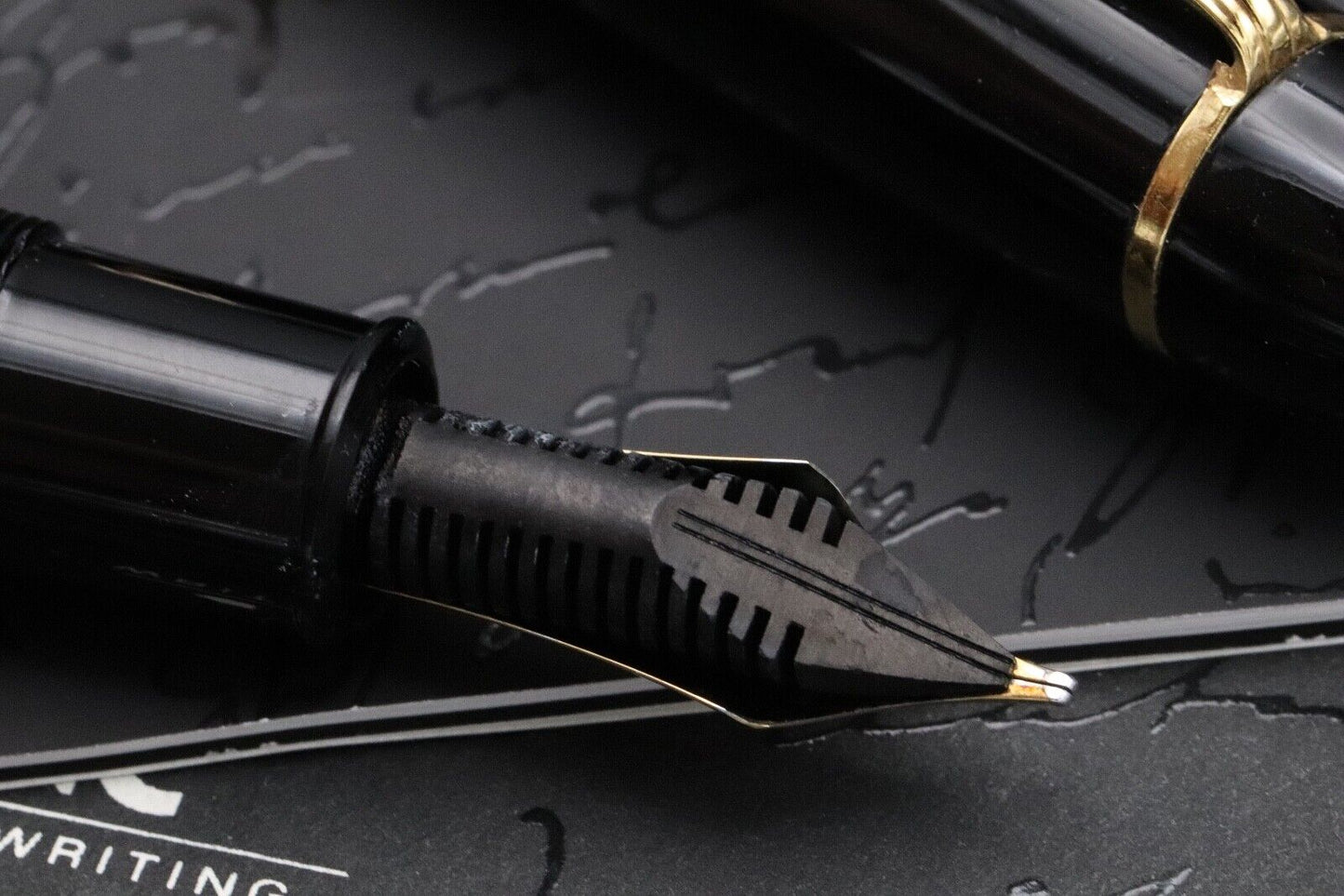 Montblanc Meisterstuck 149 Gold-Coated Fountain Pen - 1965-68 - OBB Nib image 4