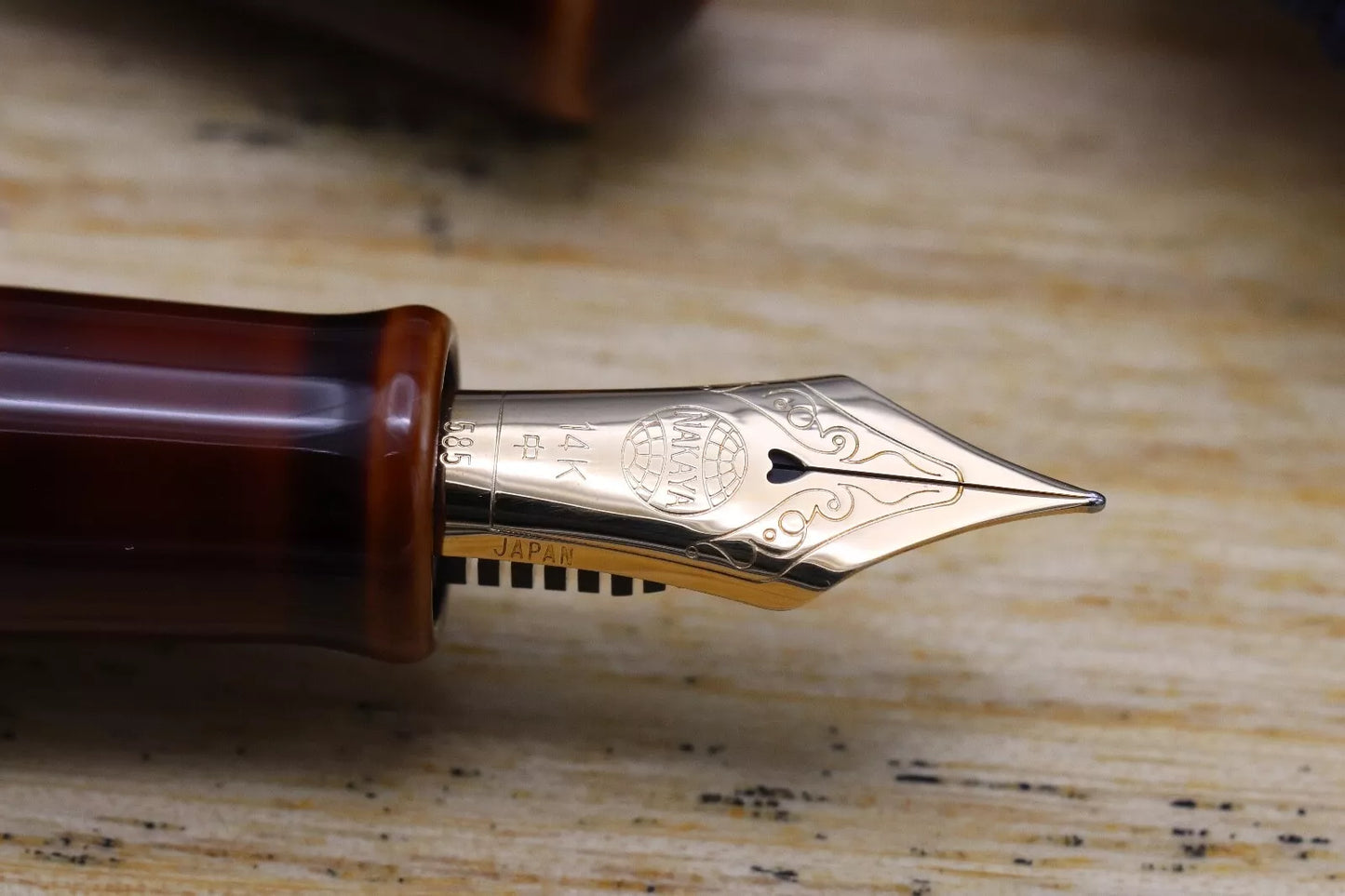 Nakaya Piccolo Cigar Toki-tamenuri Fountain Pen - UNUSED image 2