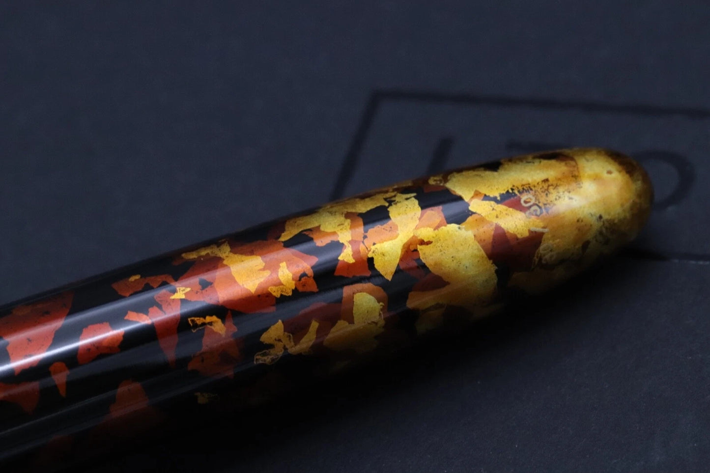 Taccia Miyabi Maki-e Amber Crystal Limited Edition Fountain Pen - 30/30 image 2