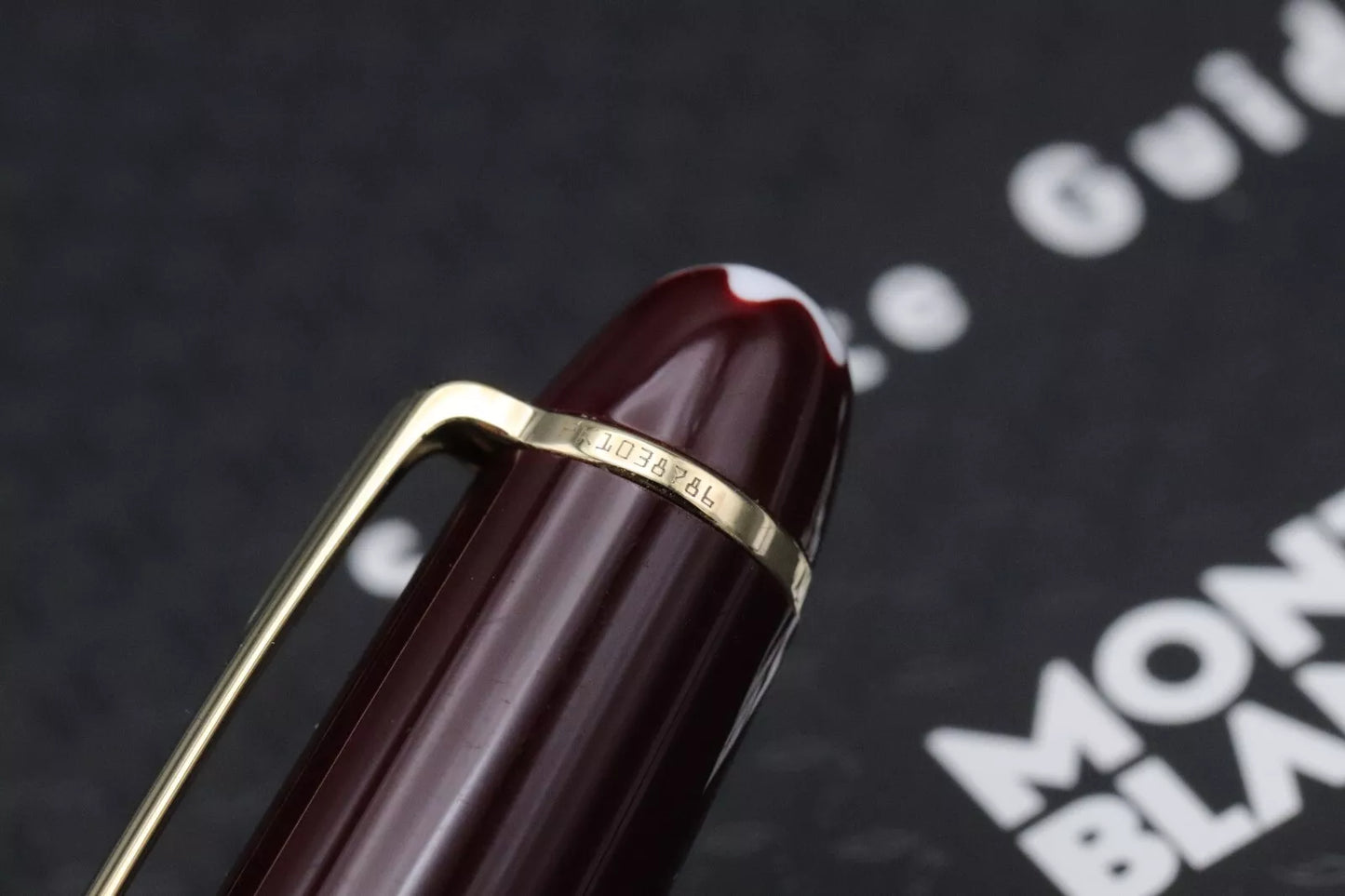 Montblanc Meisterstück 114 Mozart Bordeaux Fountain Pen - NEVER INKED image 5
