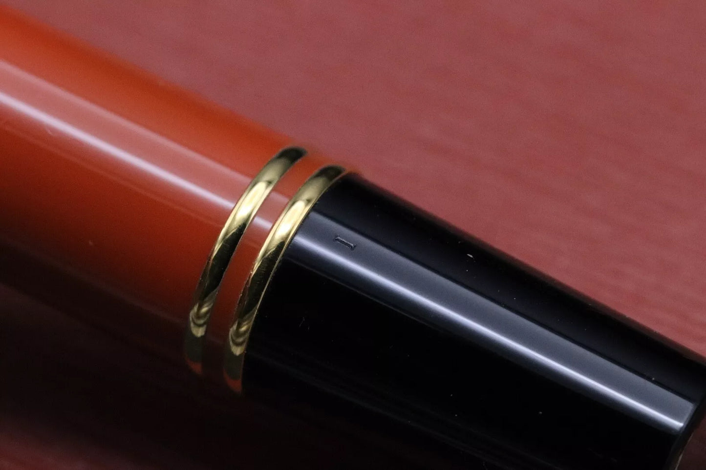 Parker Duofold International Orange Fountain Pen - Michael Masuyama IF Nib image 7