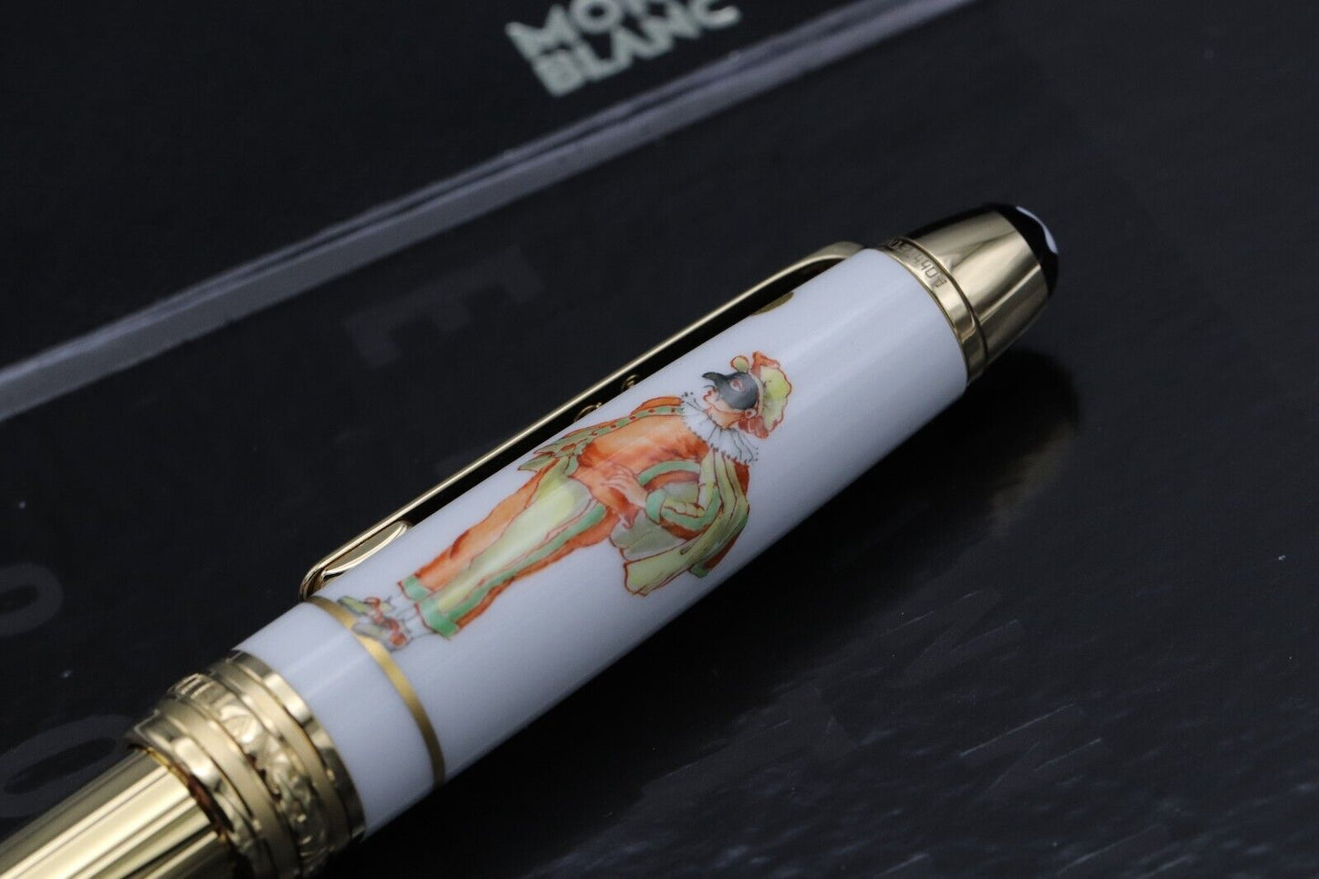 Montblanc Meisterstuck Classique Ann Edition 2007 Pulcinella Fountain Pen UNUSED image 4