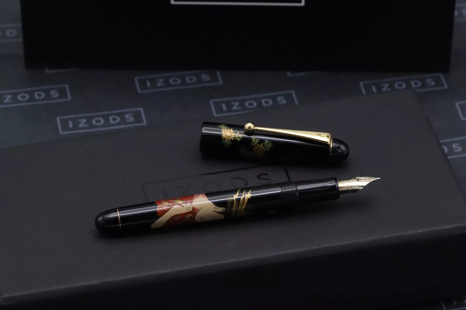 Namiki Nippon Art Tradition Ukiyo-e Courtesan Fountain Pen image 1