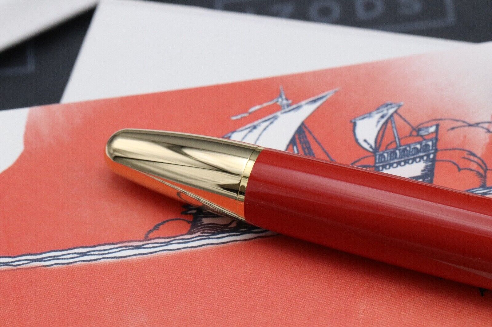 Montblanc Meisterstück x Paris Olympics 1924 LeGrand Fountain Pen - UNUSED image 3