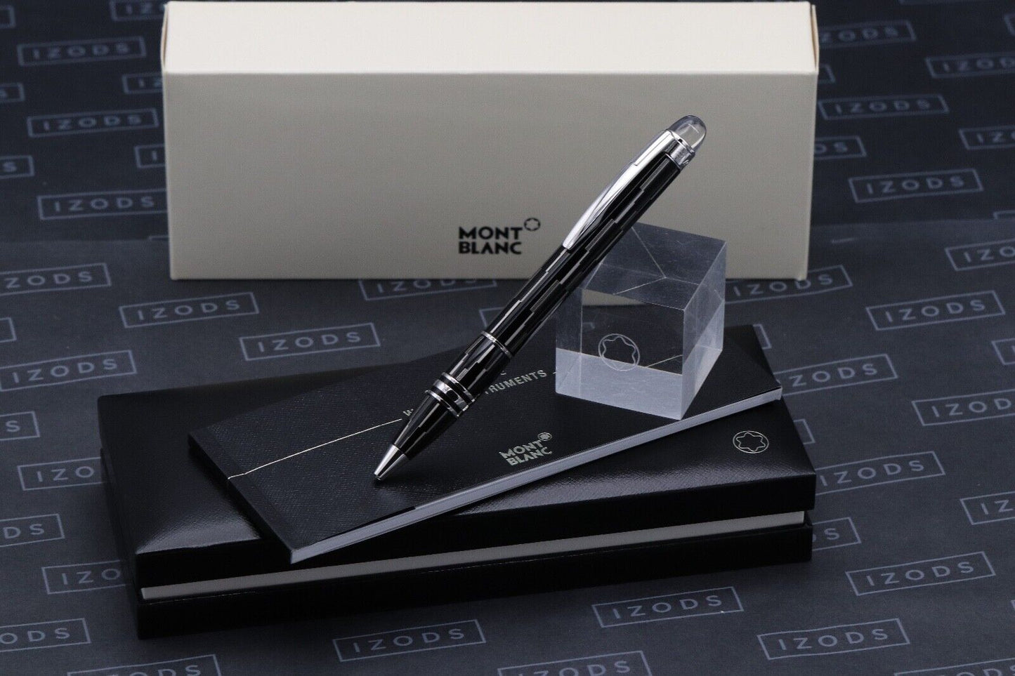 Montblanc Starwalker Black Mystery Ballpoint Pen image 0