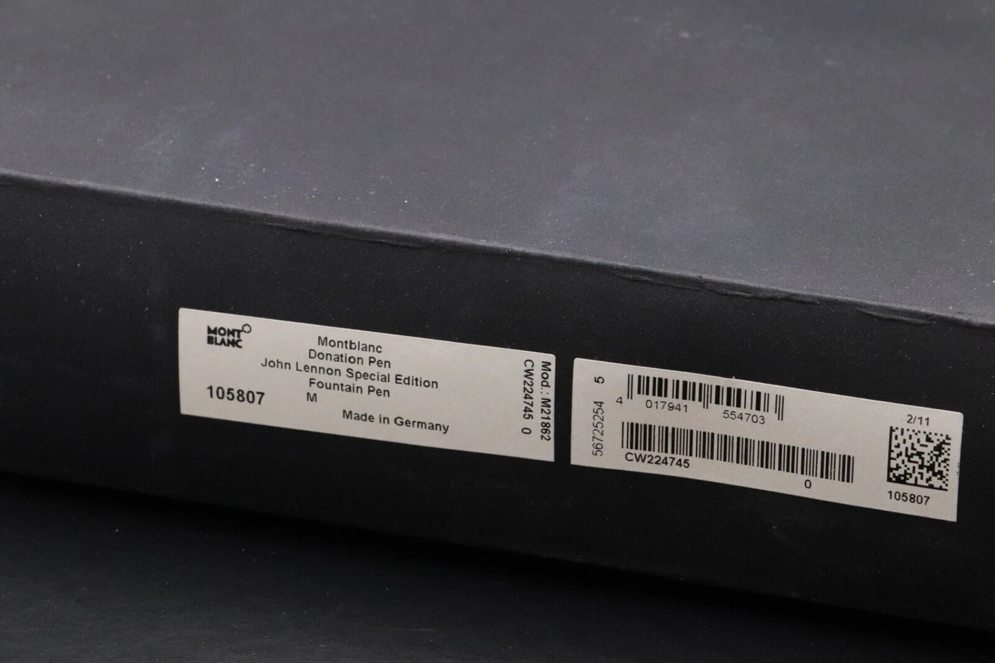 Montblanc Donation Series John Lennon Special Edition Fountain Pen - UNUSED image 6