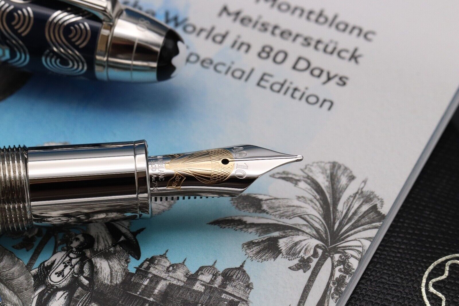 Montblanc LeGrand Around the World in 80 Days LeGrand Solitaire Fountain Pen image 2