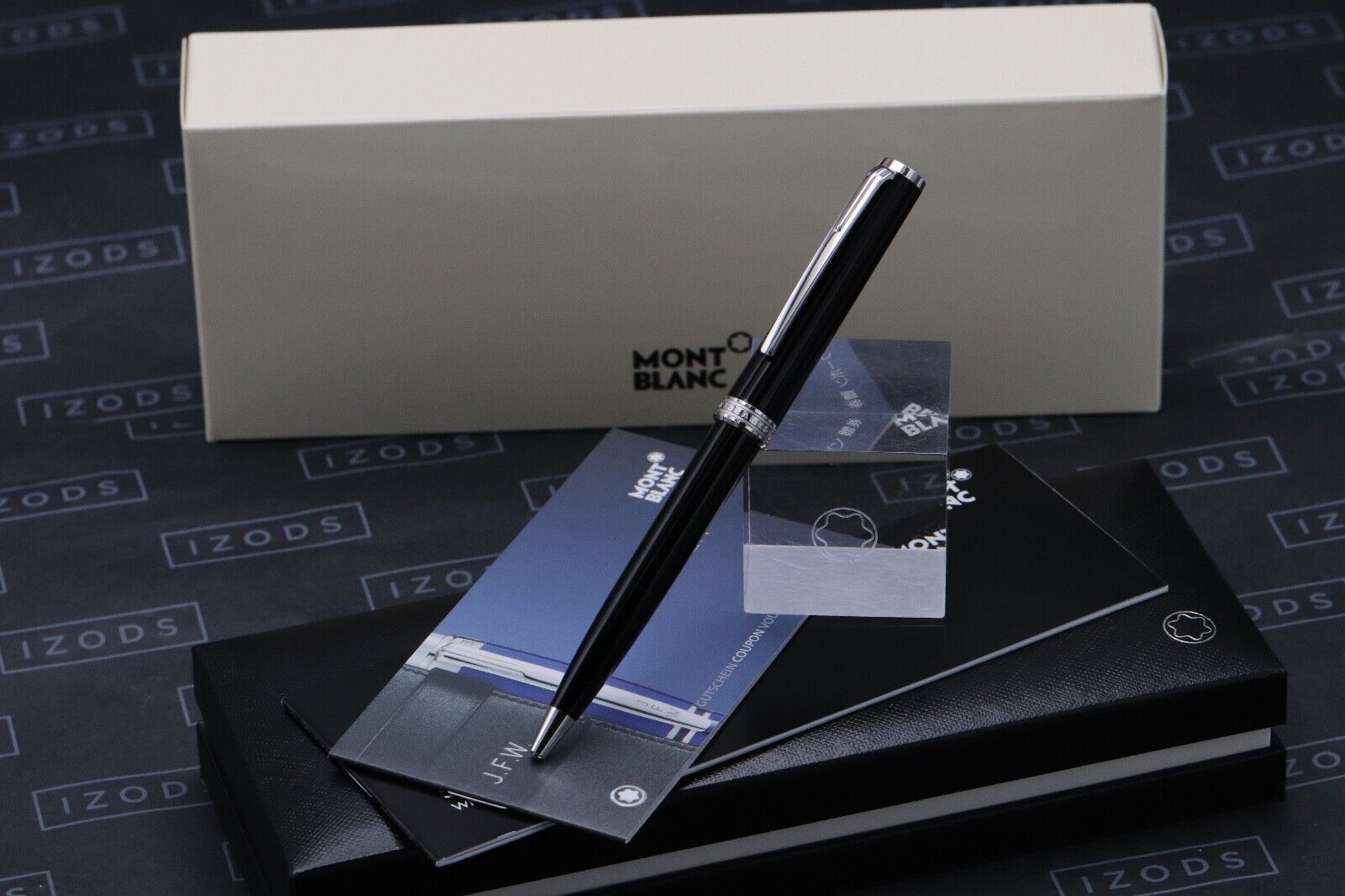 Montblanc PIX Black Ballpoint Pen - UNUSED image 0