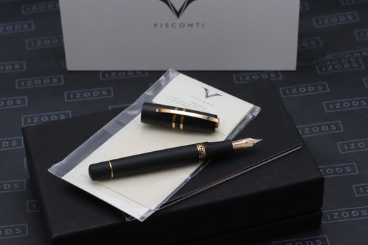 Visconti Homo Sapiens Bronze Age Fountain Pen - 18k Broad - UNUSED image 0