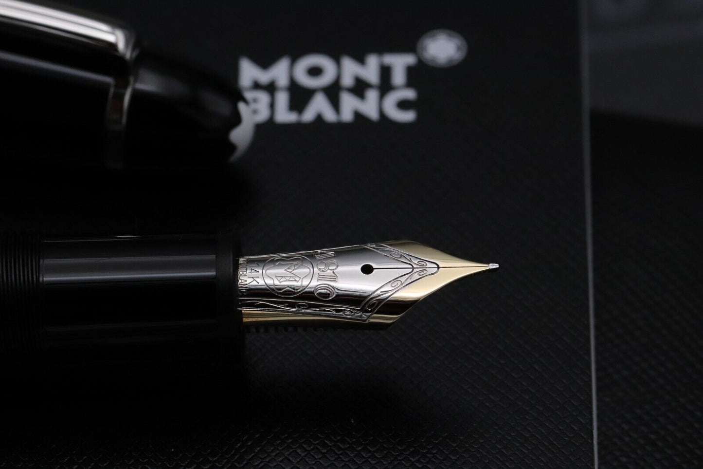 Montblanc Meisterstuck 146 LeGrand Platinum-Coated Fountain Pen - EF - DIPPED image 2