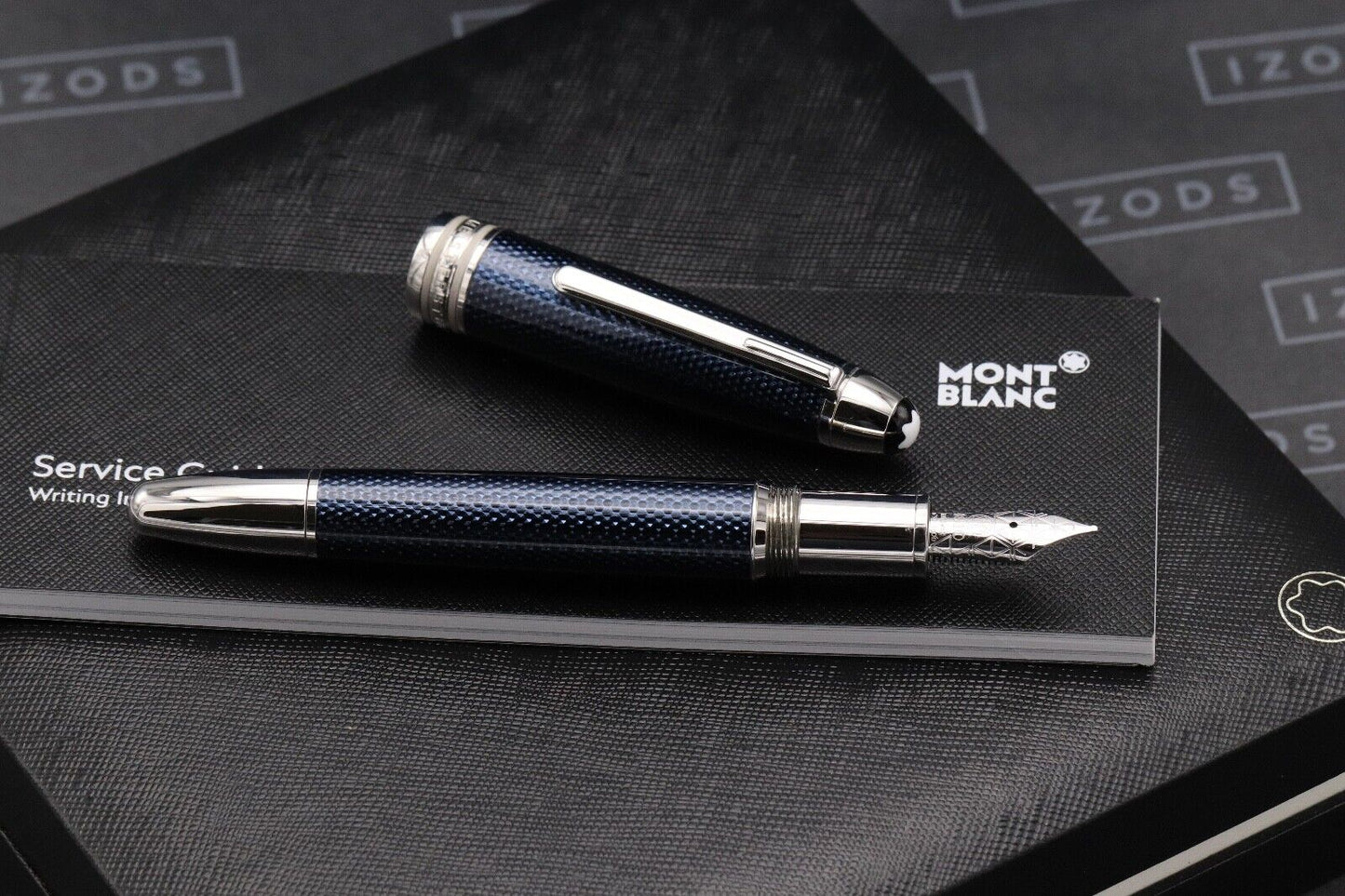Montblanc Meisterstück LeGrand Blue Hour Fountain Pen image 1