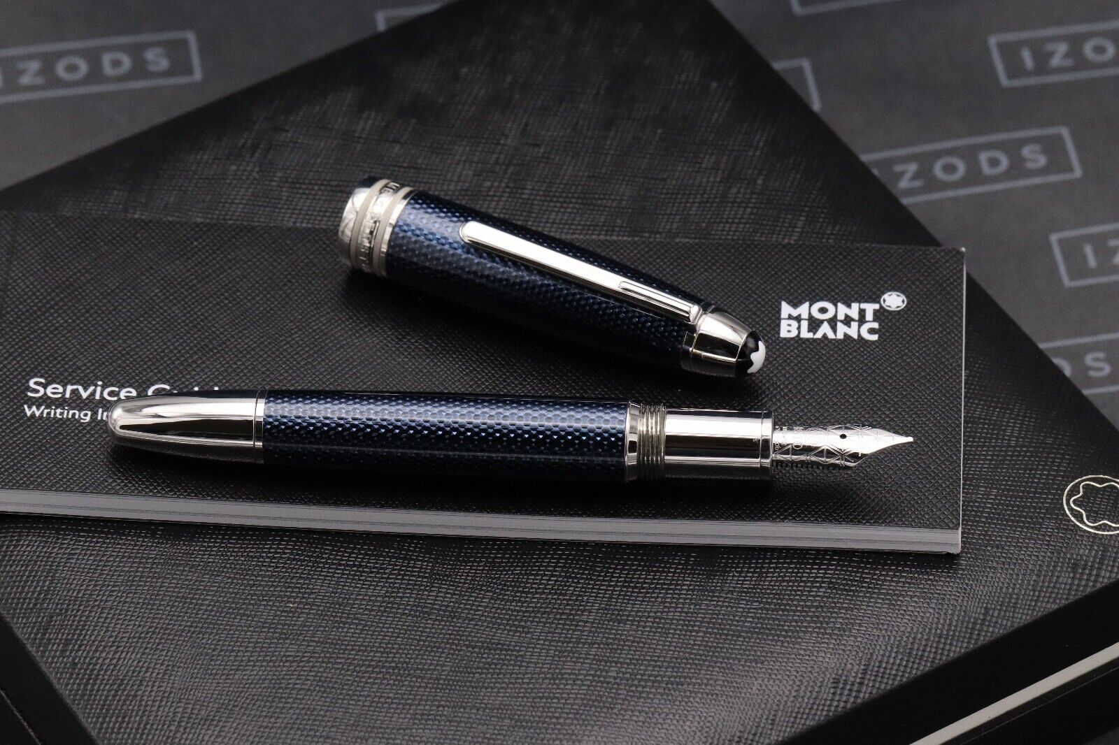 Montblanc Meisterstück LeGrand Blue Hour Fountain Pen image 1