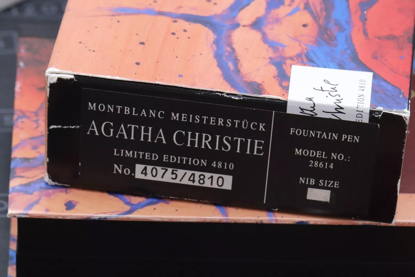 Montblanc Writers Edition Agatha Christie Vermeil Fountain Pen - DIPPED image 9