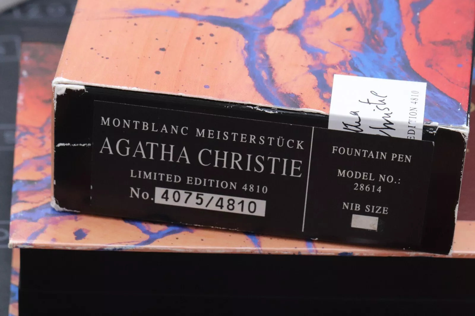 Montblanc Writers Edition Agatha Christie Vermeil Fountain Pen - DIPPED image 9