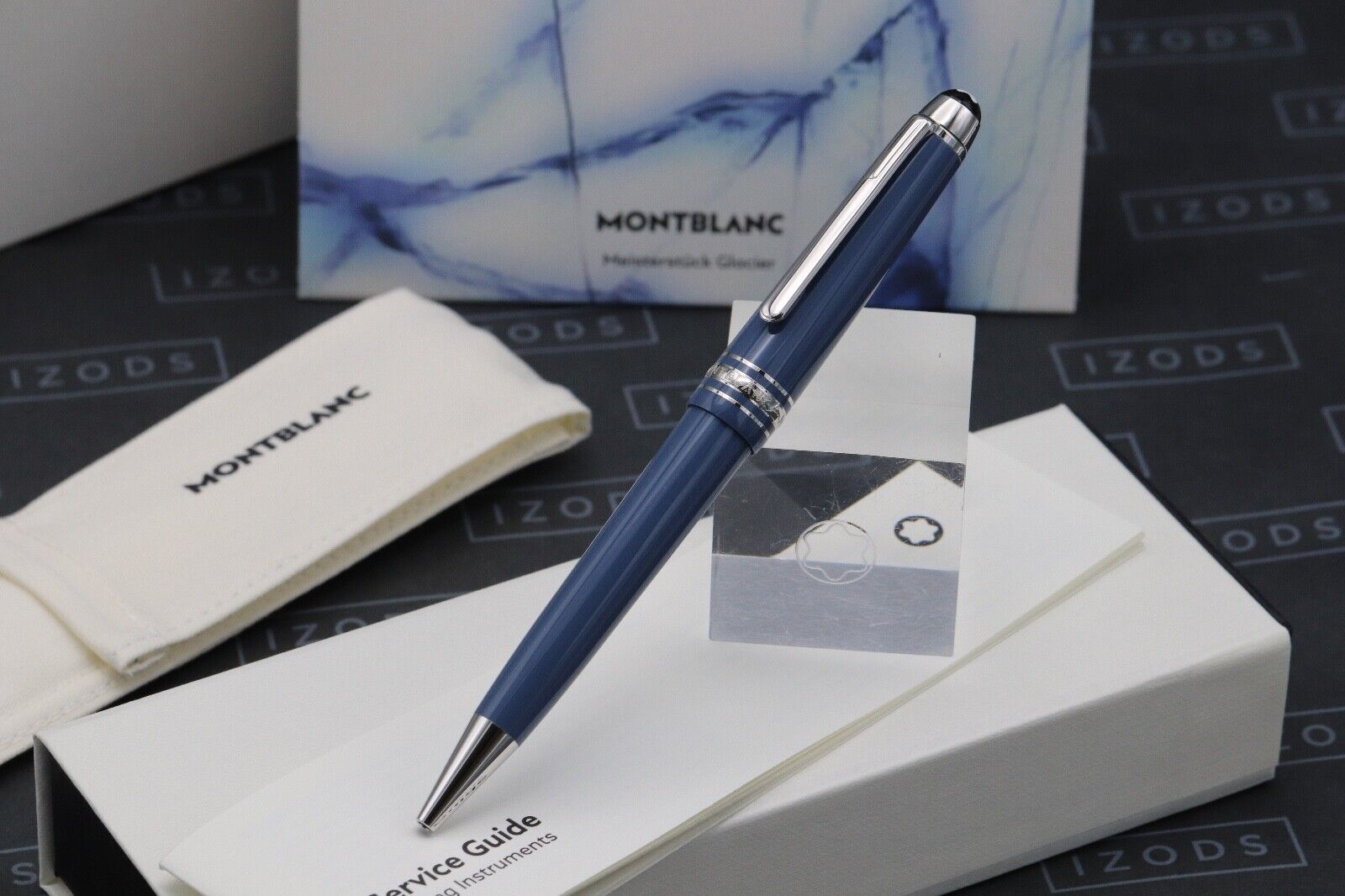 Montblanc Meisterstuck Midsize Glacier Ballpoint Pen image 1