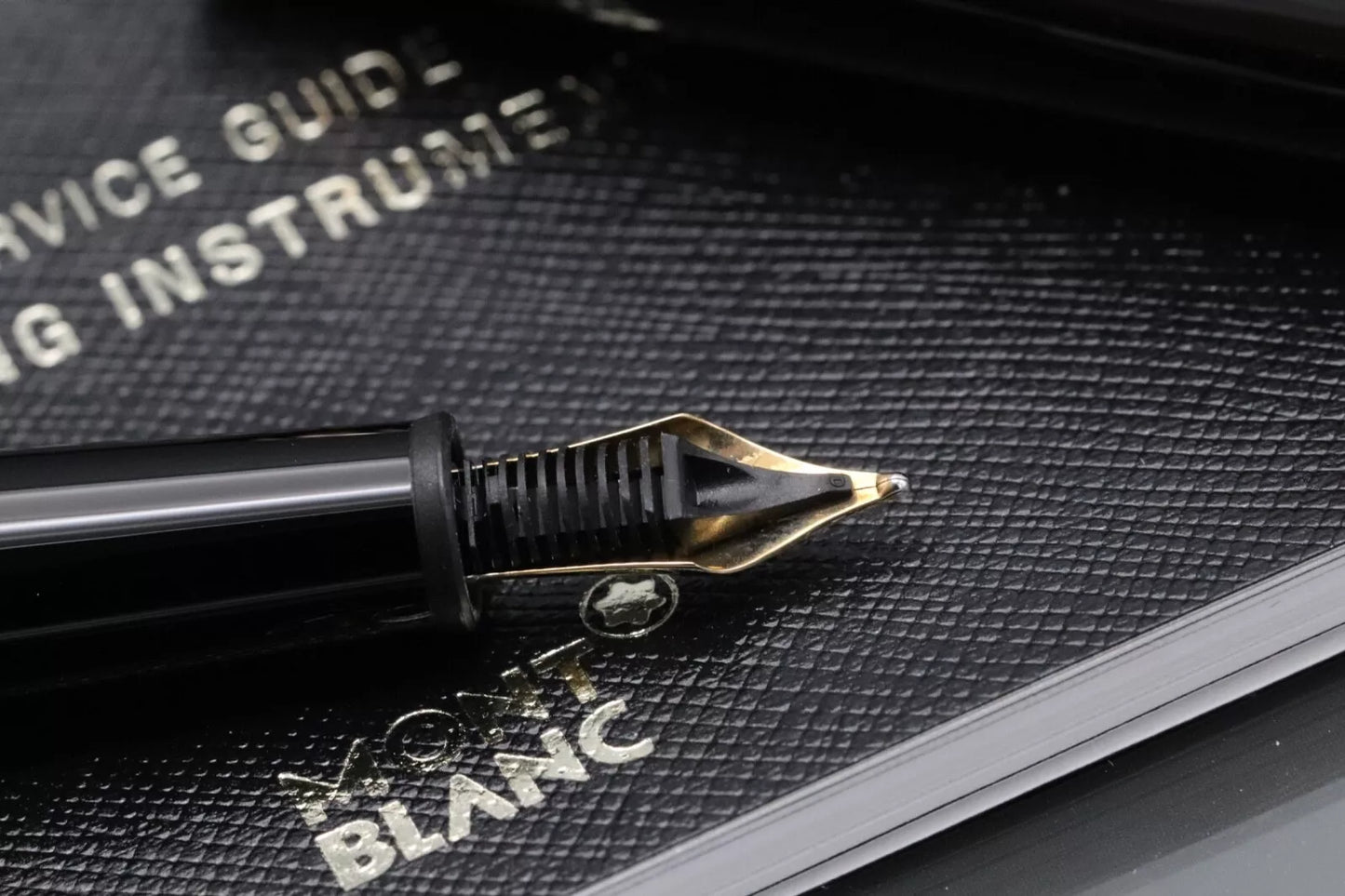 Montblanc Meisterstuck Chopin Classique Gold Line Fountain Pen - UNUSED image 8