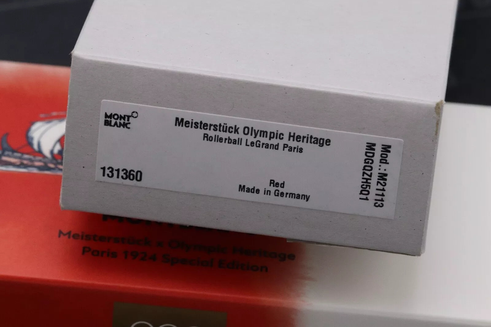 Montblanc Meisterstück x Paris Olympics 1924 LeGrand Rollerball Pen - UNUSED image 7