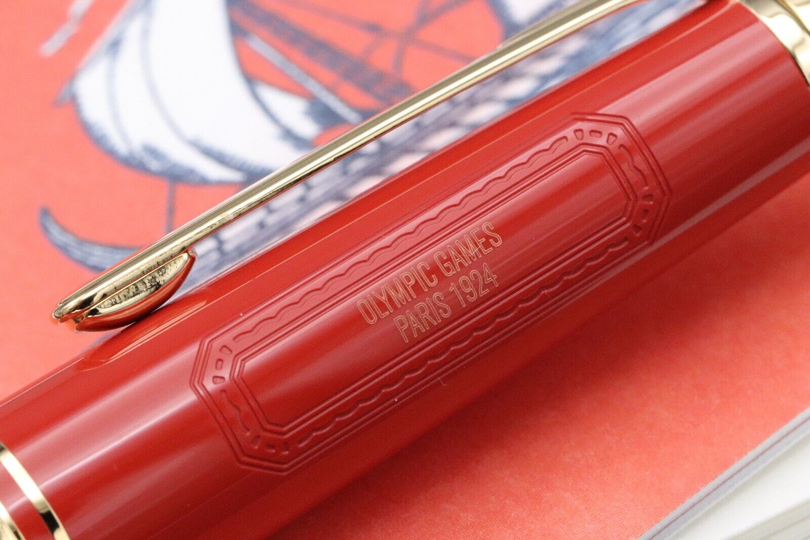 Montblanc Meisterstück x Paris Olympics 1924 Midsize Ballpoint Pen - UNUSED image 3