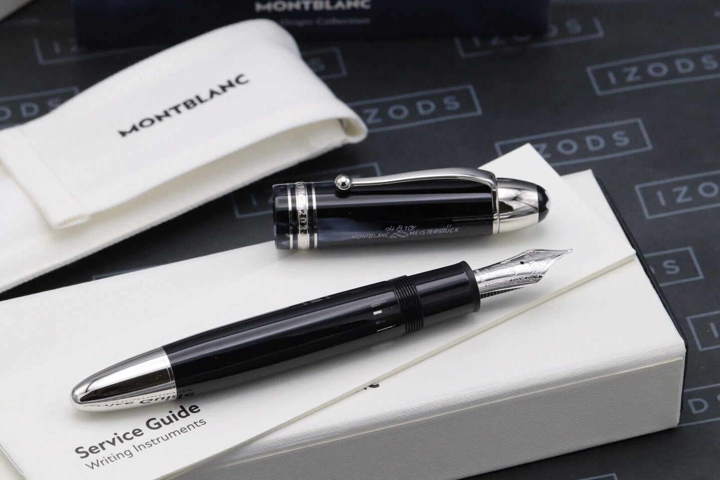 Montblanc Meisterstuck 149 The Origin Collection Black Fountain Pen - Fine Nib image 1