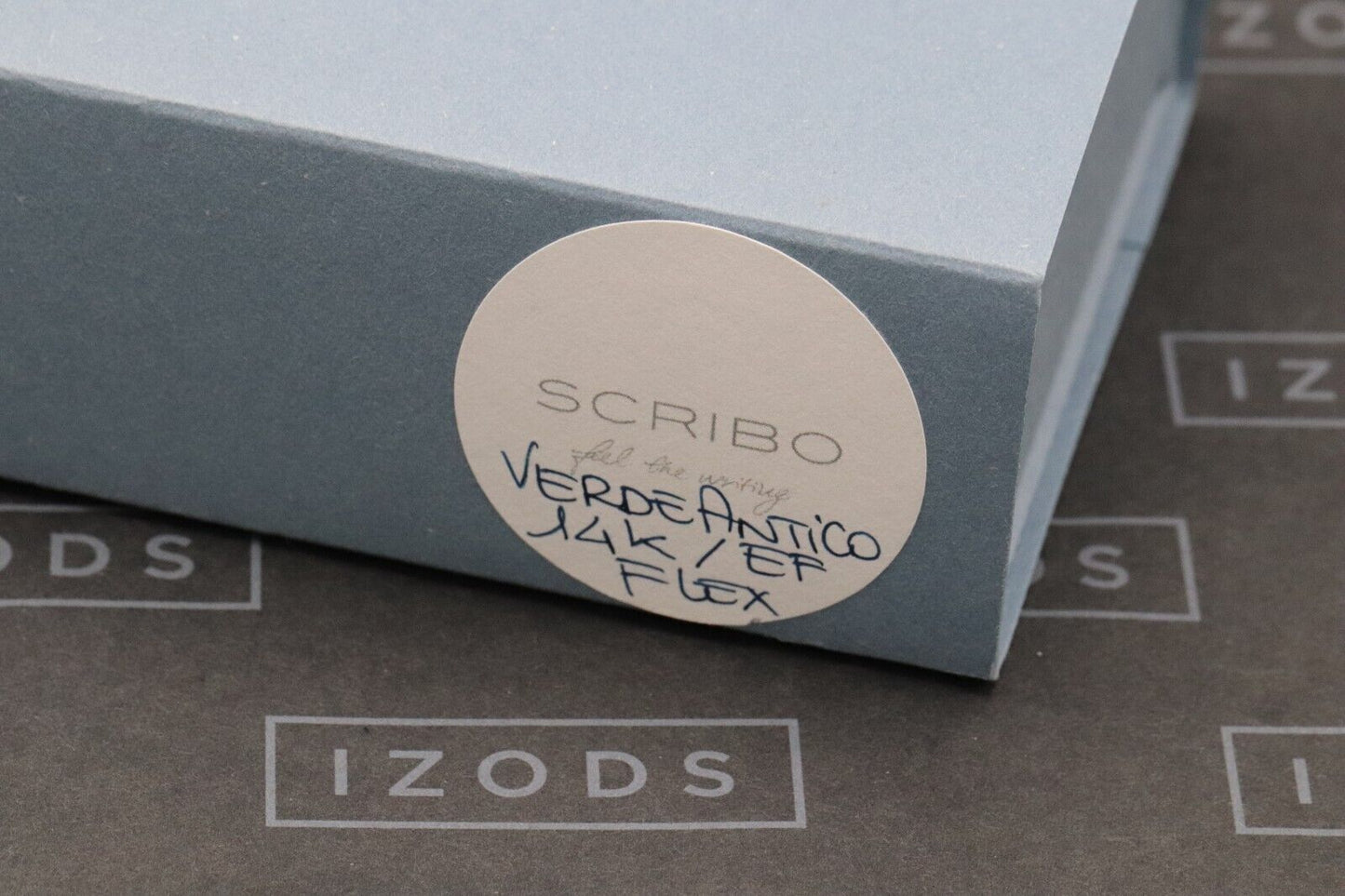 SCRIBO Feel Verde Antico Fountain Pen - 14k Flex EF Nib image 6
