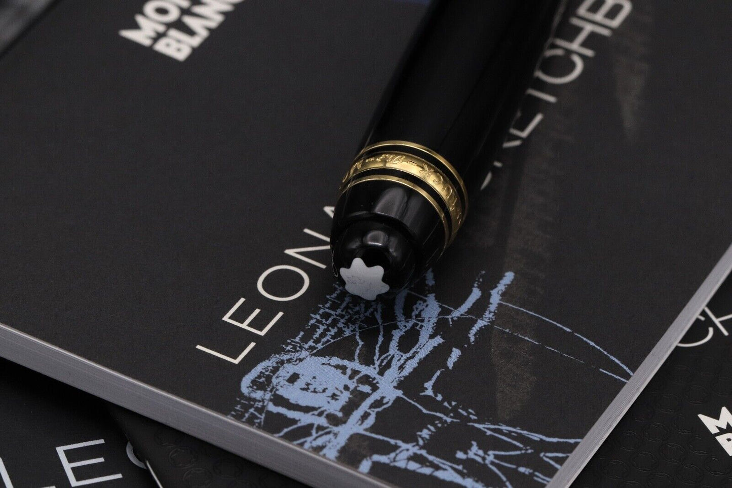 Montblanc Meisterstuck 169 Leonardo Gold Coated Sketch Pen – UNUSED image 3