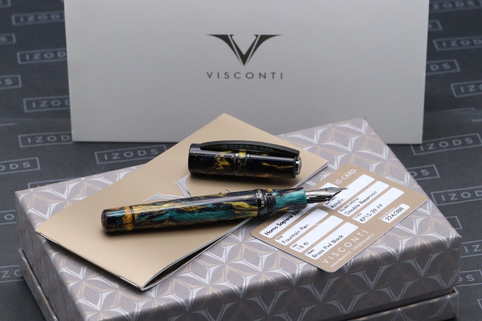 Visconti Homo Sapiens Earth Origins Earth Limited Edition Fountain Pen - UNUSED image 0