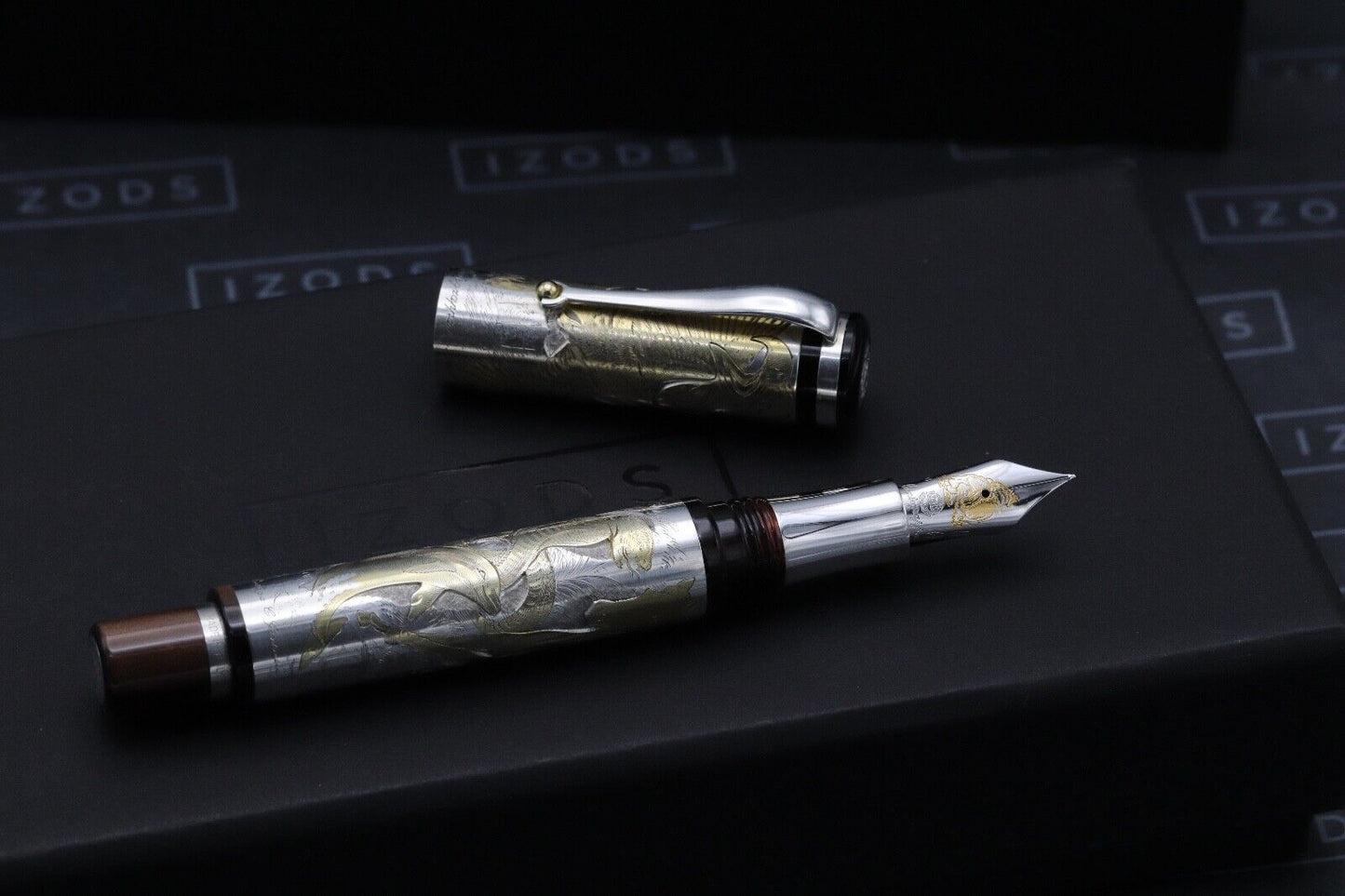 Montegrappa Animalia Silver Limited Edition Fountain Pen image 1