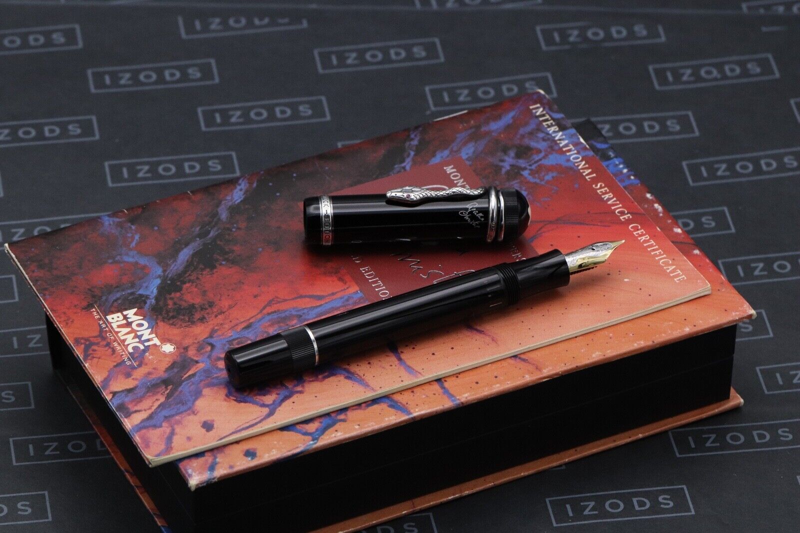 Montblanc Writers Edition Agatha Christie Fountain Pen - Fine Nib - UNUSED image 0