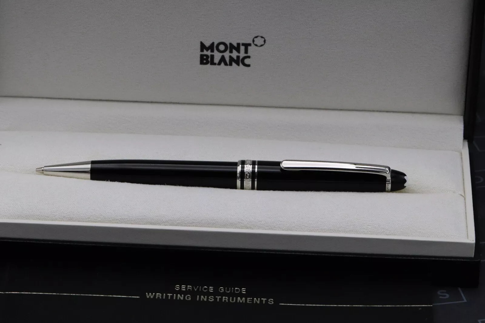 Montblanc Meisterstuck 165 Classique Platinum Coated Mechanical Pencil - 0.7mm image 6