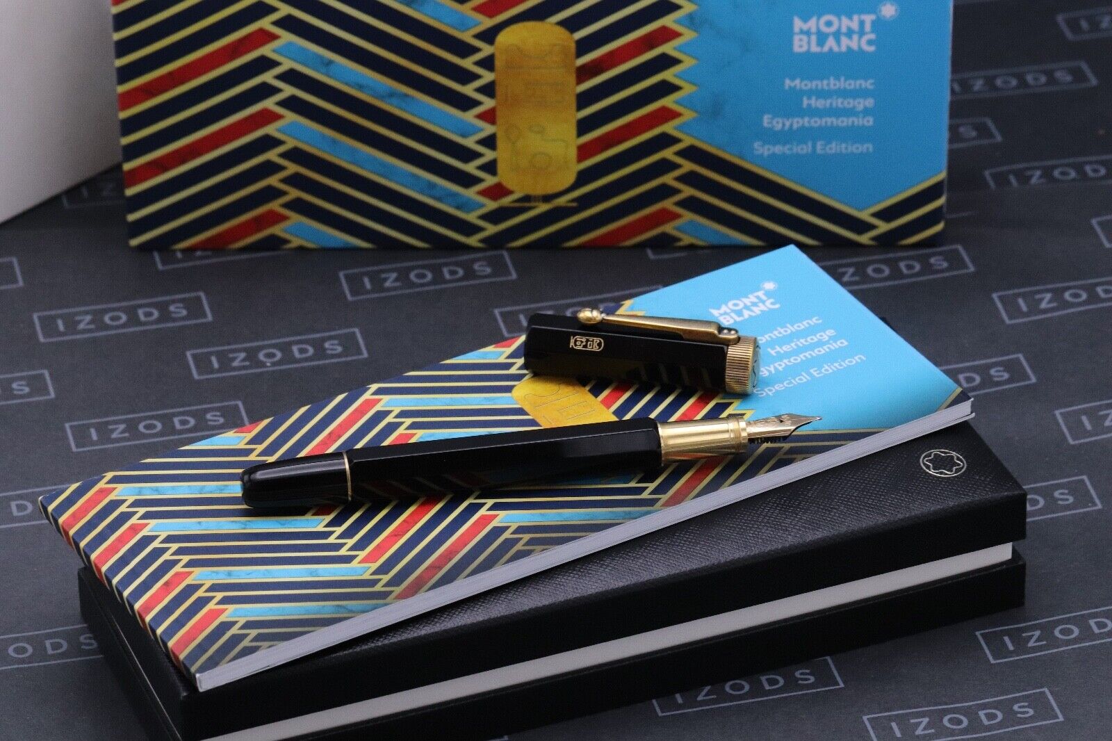 Montblanc Heritage Egyptomania Special Edition Black Fountain Pen image 0