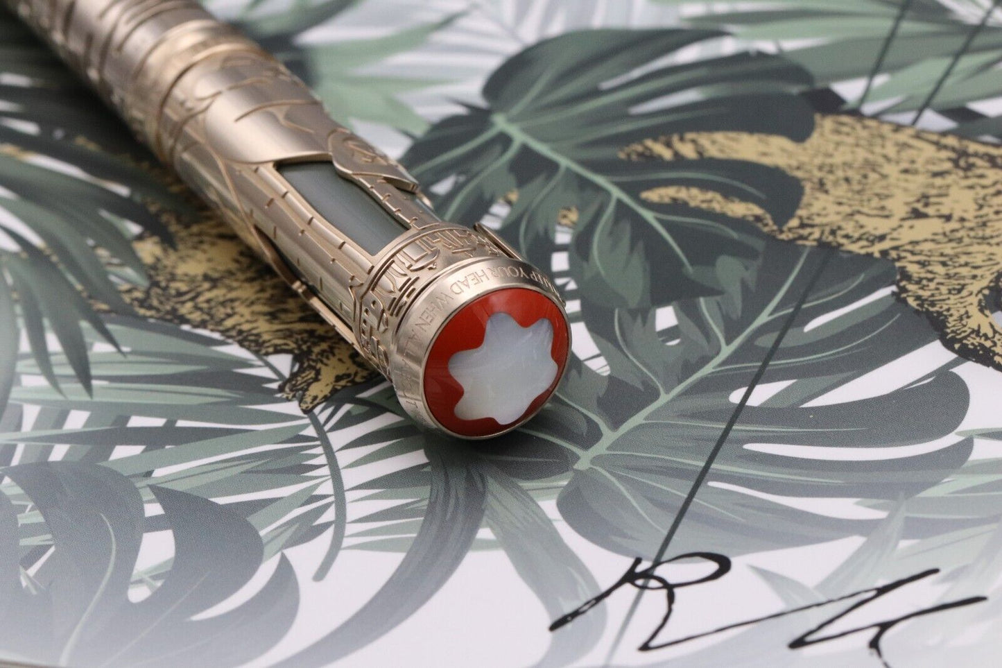 Montblanc Writers Edition Rudyard Kipling 1895 Tribute to 'IF' Fountain Pen image 8